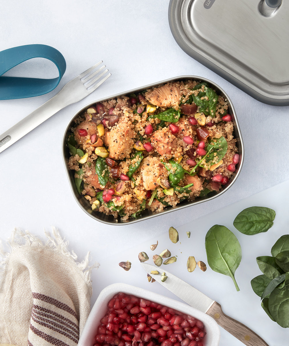 Black+Blum Stainless Steel Lunch Box 600ml - Olive