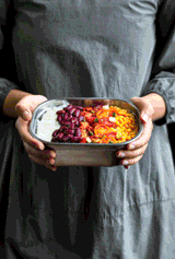 Black+Blum Multi Functional Steel Food Box- 1.2L Large