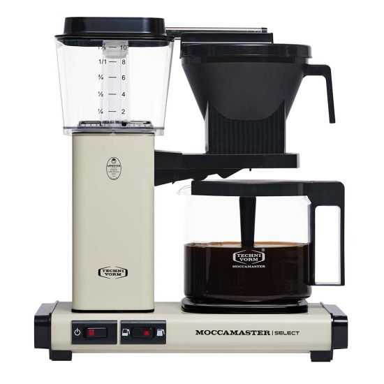 Moccamaster KBG Select Filter Coffee Machine - Off White
