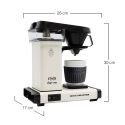 Moccamaster Cup-one Filter Coffee Machine - Off White