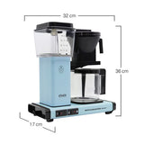 Moccamaster KBG Select Filter Coffee Machine - Pastel Blue