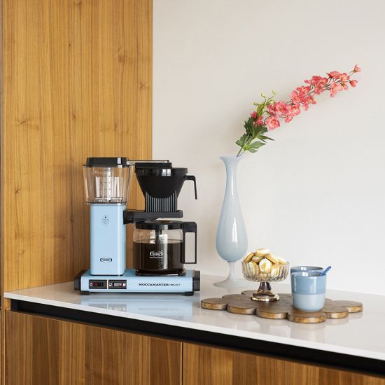 Moccamaster KBG Select Filter Coffee Machine - Pastel Blue