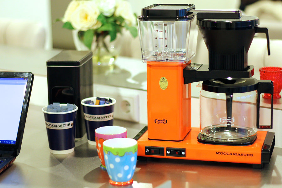 Moccamaster KBG Select Filter Coffee Machine Orange Redber Coffee