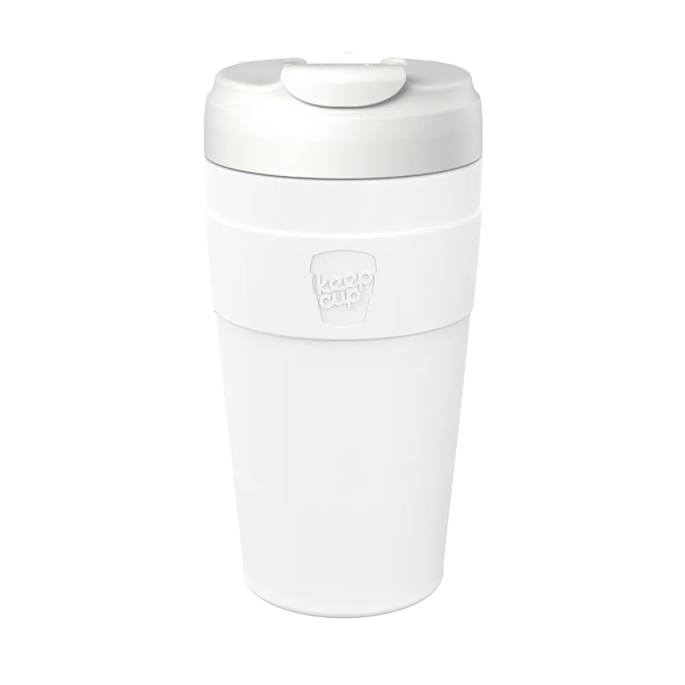 KeepCup Commuter Insulated Reusable Cup L 16oz/454ml - Bone White