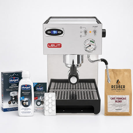 Lelit Anna Espresso Coffee Machine - Silver