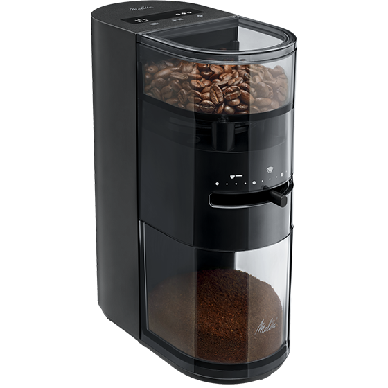 Melitta Linea Electric Burr Coffee Grinder 6787261 on white background