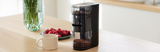 Melitta Linea coffee grinder in a modern kitchen