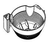 Melitta Black Filtercone Holder for Aromafresh II