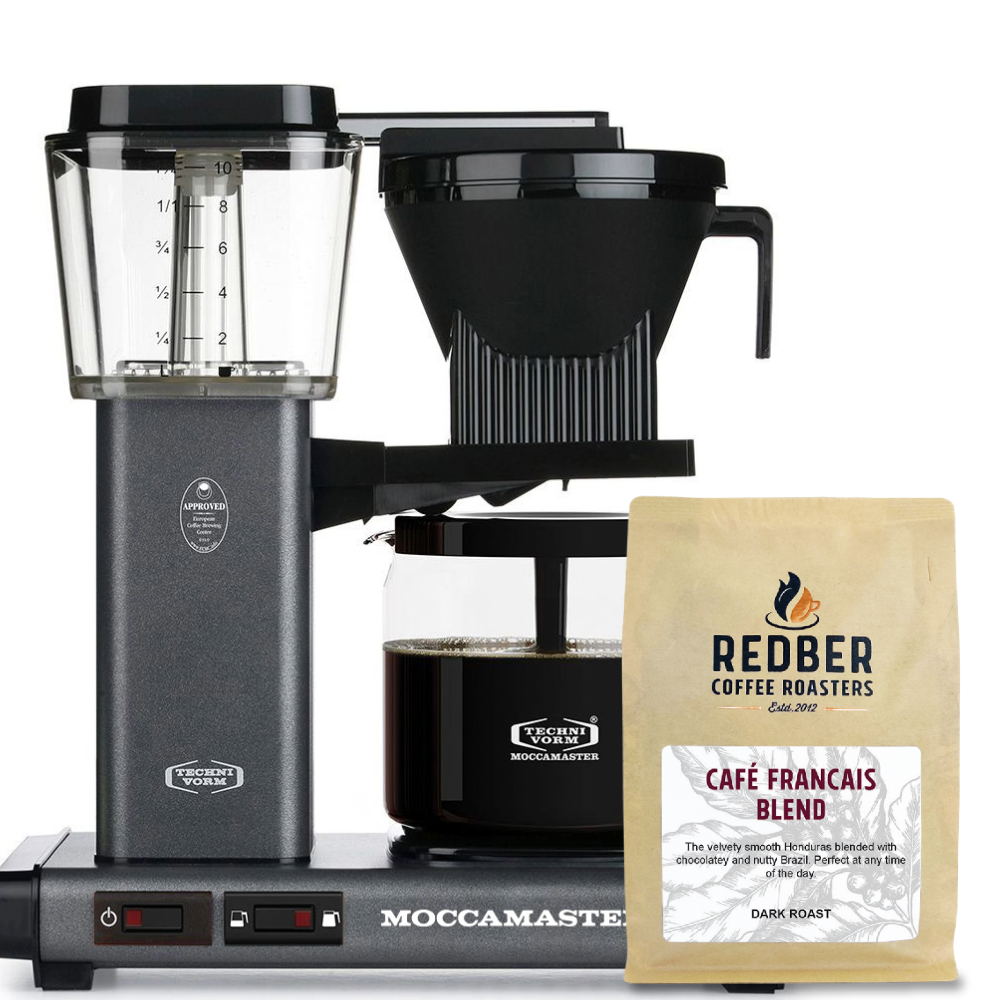 Moccamaster KBG Select Filter Coffee Machine - Stone Grey