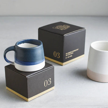Kinto SCS-S03 Mug 110ml Mug - Navy x White