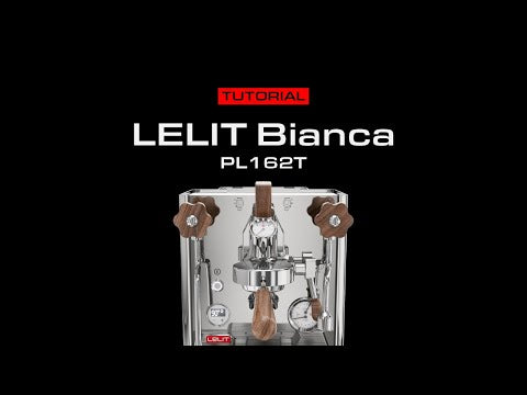 Lelit Bianca Dual Boiler Espresso Coffee Machine - Stainless Steel