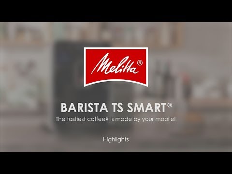 Melitta Barista TS Smart Bean To Cup Coffee Machine - Silver