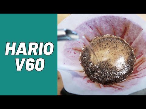 How to brew coffee with a Hario V60 Size 02 dripper