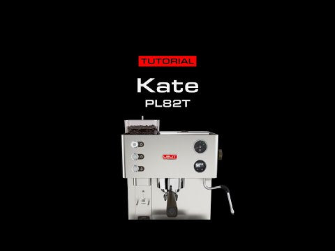 Lelit Kate Espresso Coffee Machine - Brushed Stainless Steel