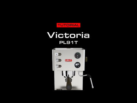 Lelit Victoria Espresso Coffee Machine - Silver