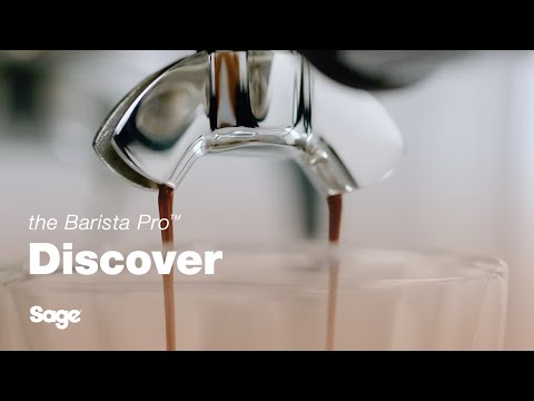 Sage Barista Pro™ Bean to Cup Coffee Machine - Stainless Steel