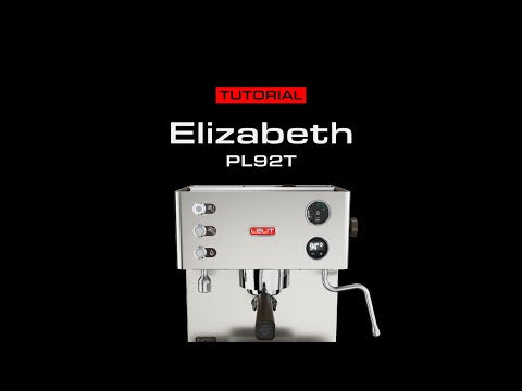 Lelit Elizabeth Dual Boiler Espresso Coffee Machine - Brushed Stainless Steel