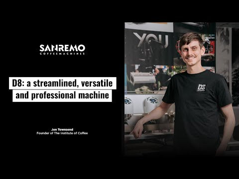 Sanremo D8 - 2 or 3 Group Commercial Espresso Machine