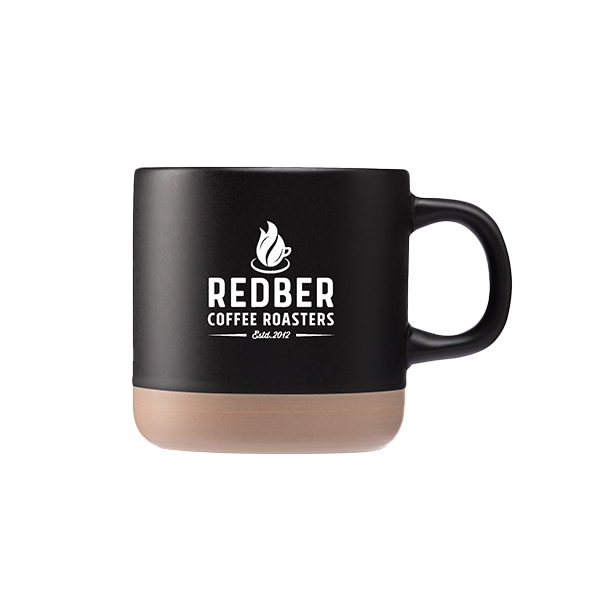 Redber Coffee Mug 355ml - Black & Natural