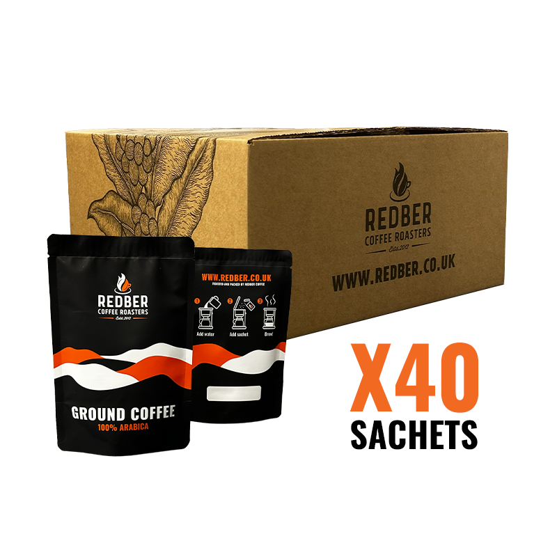 Central Decaf Blend - Medium-Dark Roast (Filter Ground / 40 Sachets)