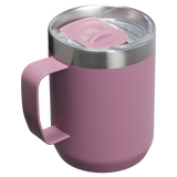 Rear view of the Purple Smoke Stanley Everyday Camp Mug with handle