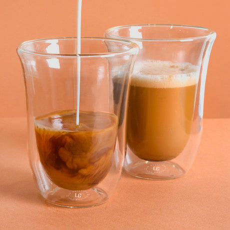 La Cafetière Double Walled Latte 2 Cup Set