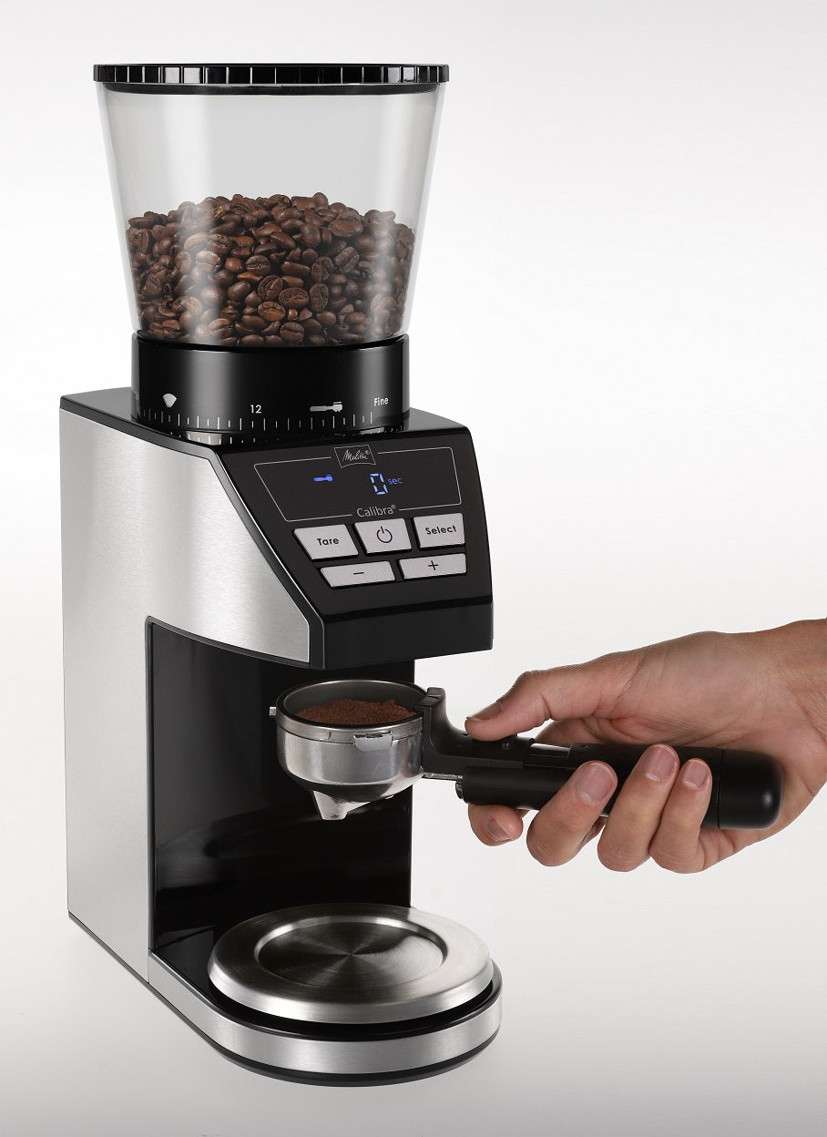 Melitta, Melitta Calibra Burr Grinder with Integrated Scale 6766579, Redber Coffee