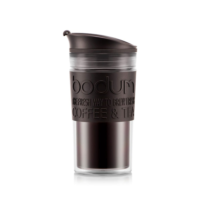 Bodum, Bodum Vacuum Plastic Travel Mug 0.35L, 12oz. - Dark Roast, Redber Coffee