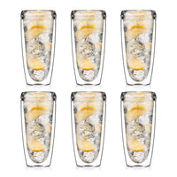 Bodum, Bodum Pavina Outdoor Set of 6 Double Wall Tumblers, 0.60l, 20oz 11894-10SA-12, Redber Coffee