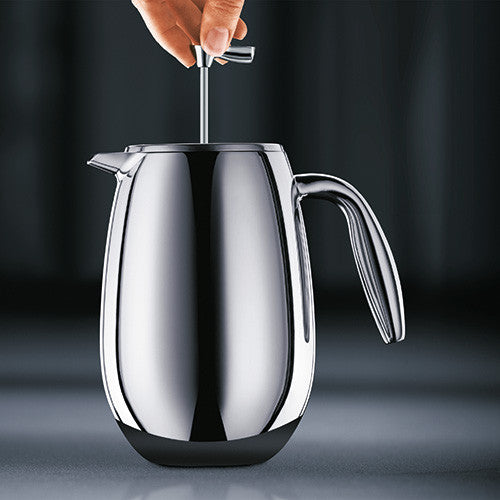 Bodum COLUMBIA 8 Cup French Press Coffee Maker – Stainless Steel