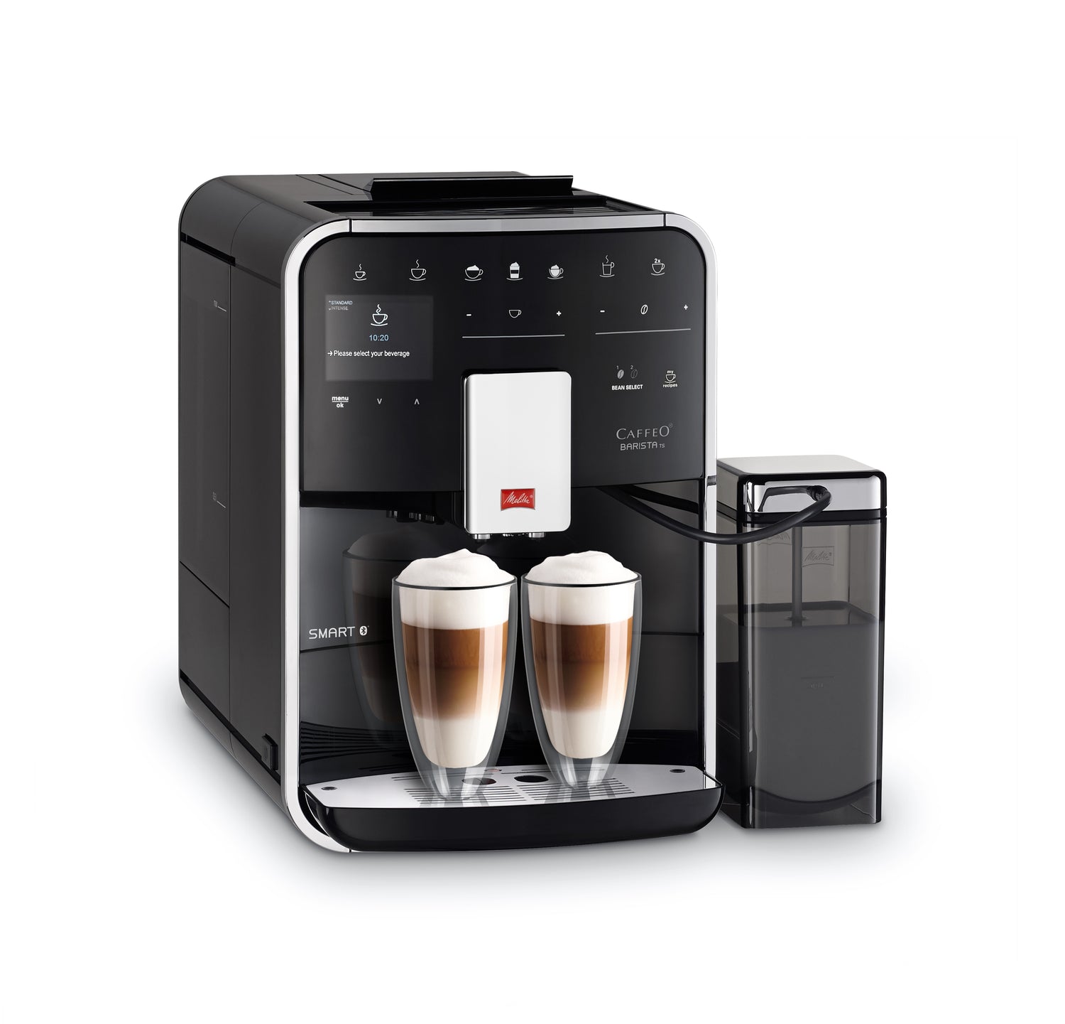 Melitta, Melitta Barista TS Smart 6764549 Bean to Cup Coffee Machine - Black, Redber Coffee