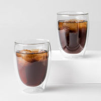 Bodum, Bodum Pavina Double Wall Coffee Glasses 0.35l (Set of 6), Redber Coffee
