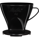Melitta, Melitta Filtercone 1x4 (4 Cup) Standard Coffee Dripper with Two Outlets - Black, Redber Coffee
