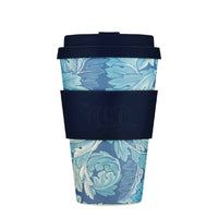 Ecoffee, William Morris Ecoffee Cup Reusable Bamboo Travel Cup 0.4l / 14 oz. - Acanthus, Redber Coffee