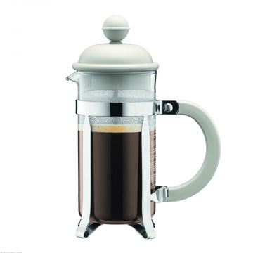 Bodum, Bodum Caffettiera 3 Cup Cafetiere, 0.35L, Off White - 1913-913, Redber Coffee