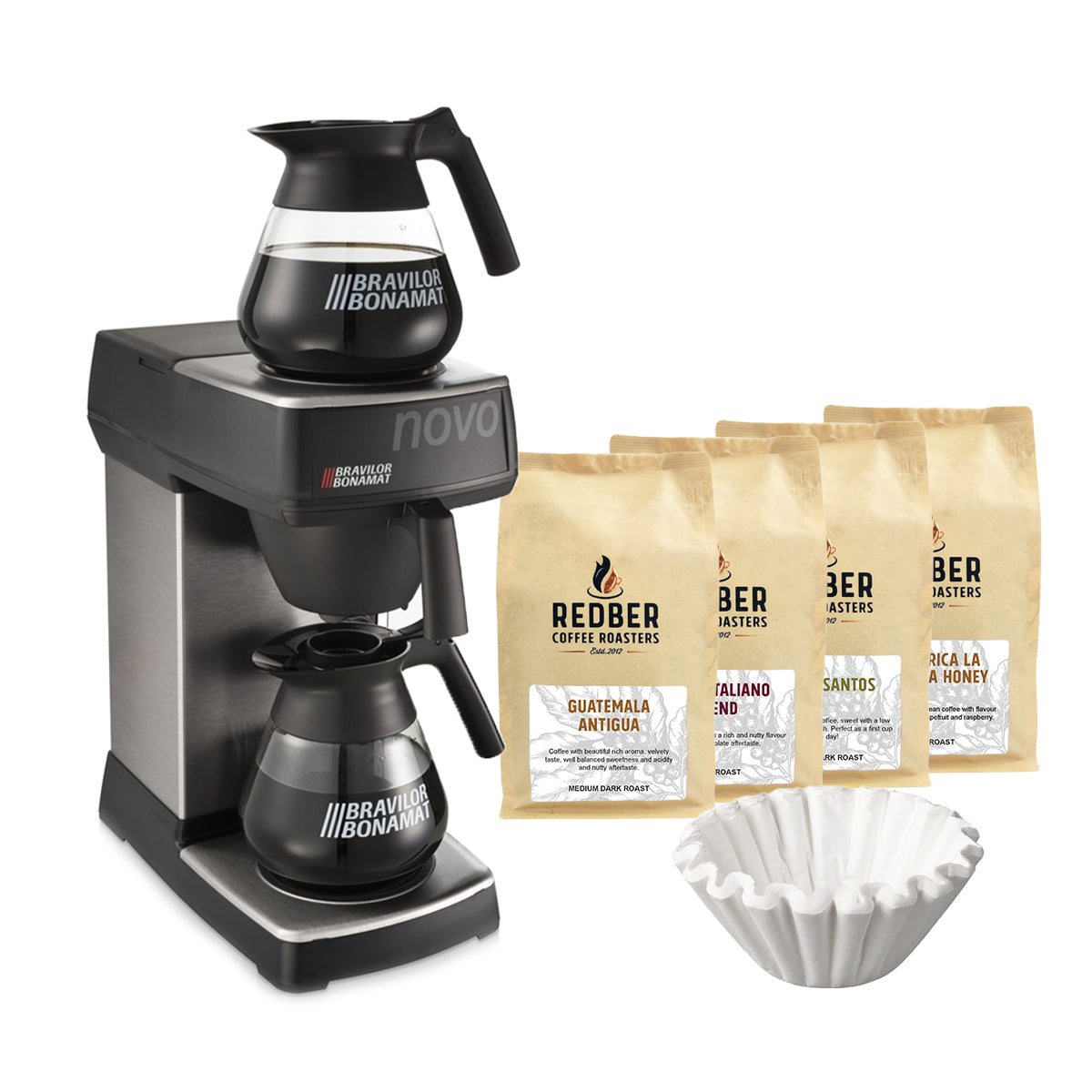 Buy Bravilor Filter Coffee Machine Bonamat Novo Redber Redber Coffee