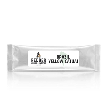 Redber, BRAZIL, YELLOW CATUAI - Medium Roast (Filter Ground / 40 Sachets), Redber Coffee
