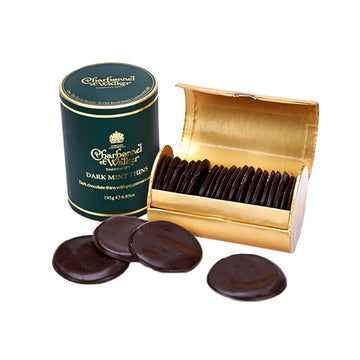 Charbonnel Et Walker, Charbonnel Et Walker Dark Chocolate Mint Thins - 195g, Redber Coffee