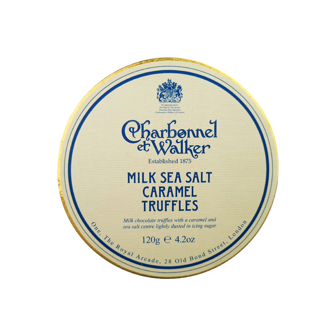 Charbonnel Et Walker, Charbonnel Et Walker Milk Sea Salt Caramel Truffles - 120g, Redber Coffee