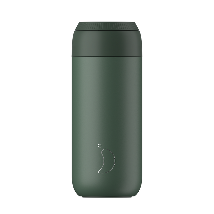 Chilly's, Chilly's Series 2 Stainless Steel 500ml Cup - Pine Green, Redber Coffee