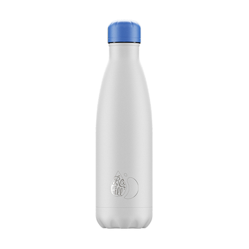 Chilly's, Chilly's x Refill Reusable Water Bottle 500ml - White, Redber Coffee