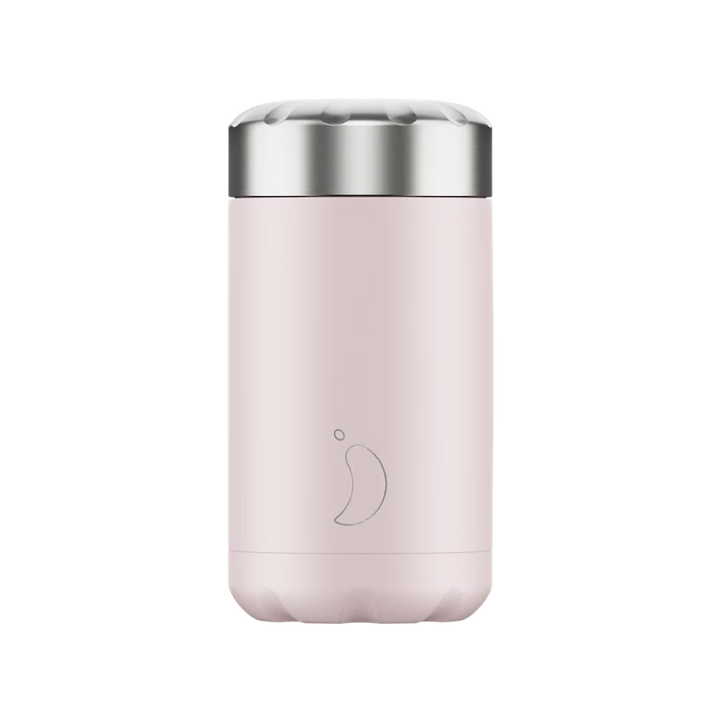 Chilly's, Chilly's Insulated Stainless Steel 500ml Food Pot - Blush Pink, Redber Coffee