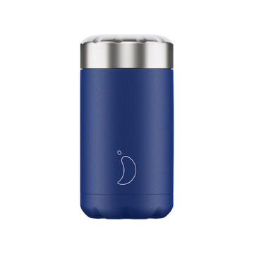 Chilly's, Chilly's Insulated Stainless Steel 500ml Food Pot - Matte Blue, Redber Coffee