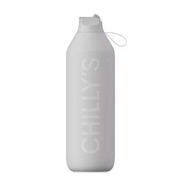 Chilly's Series 2 Stainless Steel 1000ml Flip Bottle - Granite Grey