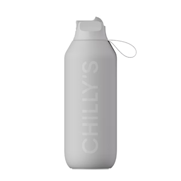 Chilly's Series 2 Stainless Steel 500ml Flip Bottle - Granite Grey