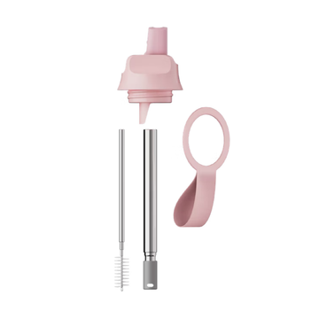 Chilly's Series 2 Flip Straw and Lid Accessory Bundle - Blush Pink
