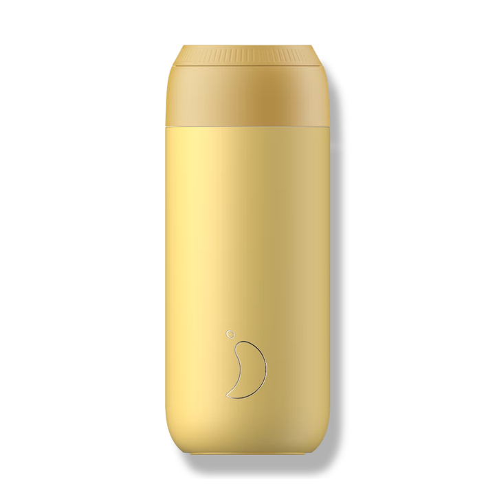 Chilly's, Chilly's Series 2 Stainless Steel 500ml Cup - Pollen Yellow, Redber Coffee