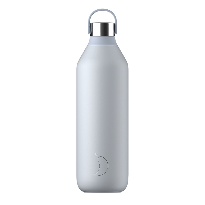 Chilly's, Chilly's Series 2 Stainless Steel 1000ml Bottle - Frost Blue, Redber Coffee