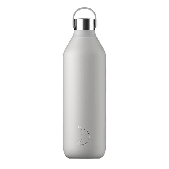 Chilly's, Chilly's Series 2 Stainless Steel 1000ml Bottle - Granite Grey, Redber Coffee