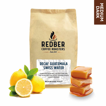 Redber, GUATEMALA DECAF SWISS WATER - Medium-Dark Roast, Redber Coffee